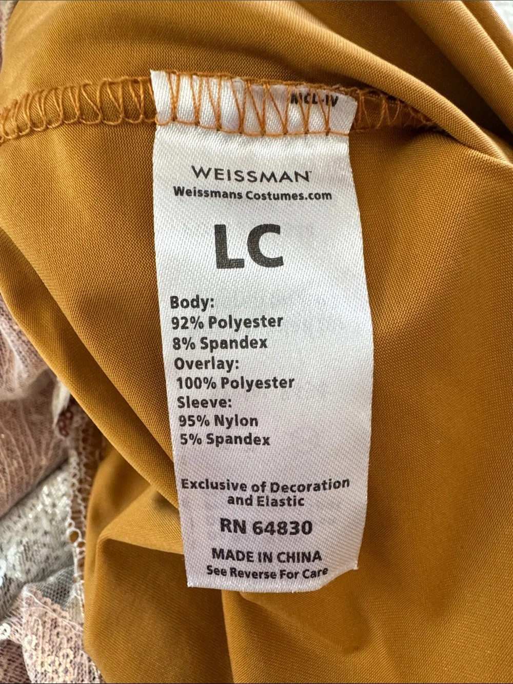 Weissman Sequin One-Shoulder Dance Dress in Gold and Silver